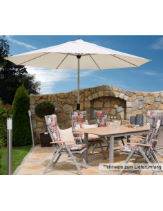 ACTIVE KURBEL 380 cm Zahradní slunečník | Doppler CZ 2