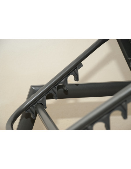 VENEDIG - Zahradní hliníkové zahradní lehátko, šedé | DOPPLER