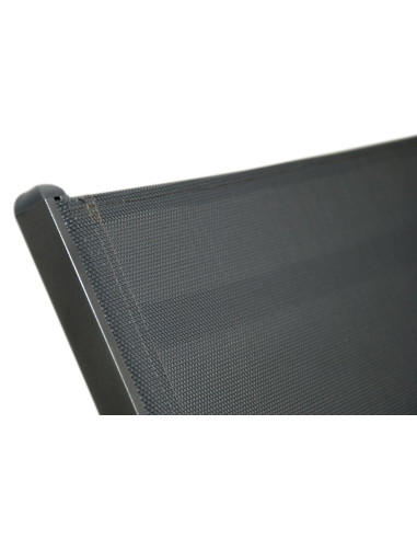 VENEDIG - Zahradní hliníkové zahradní lehátko, šedé | DOPPLER