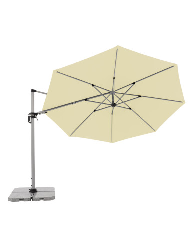 Zahradní slunečník Active 370 cm s boční tyčí | DOPPLER CZ