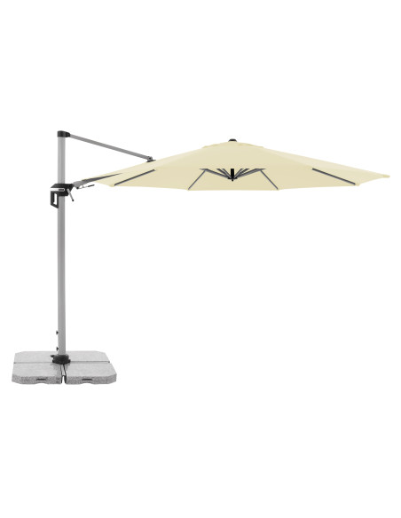 Zahradní slunečník Active 370 cm s boční tyčí | DOPPLER CZ