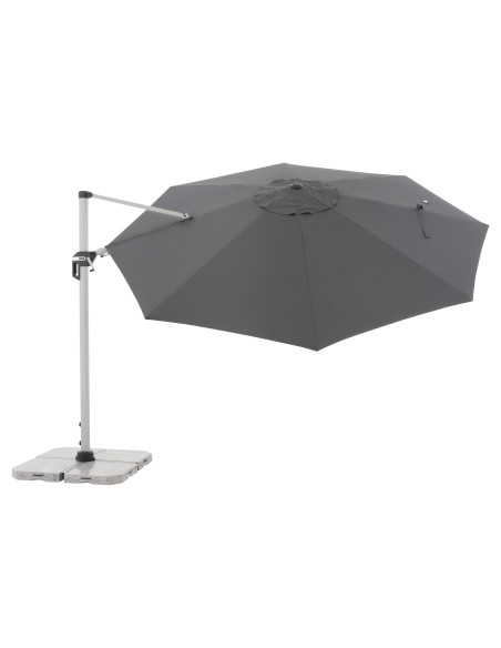 Zahradní slunečník Active 370 cm s boční tyčí | DOPPLER CZ