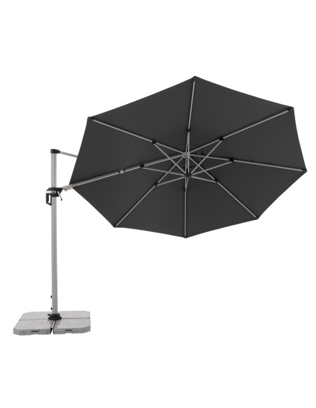 Zahradní slunečník Active 370 cm s boční tyčí | DOPPLER CZ