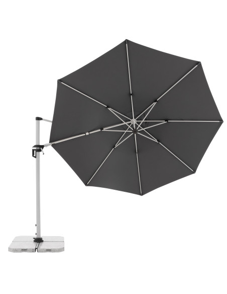 Zahradní slunečník Active 370 cm s boční tyčí | DOPPLER CZ
