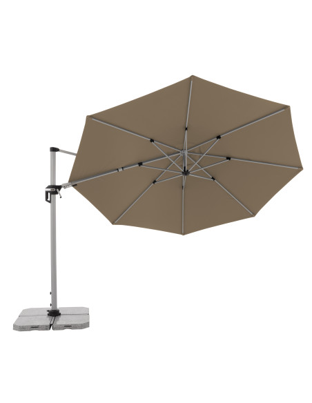 Zahradní slunečník Active 370 cm s boční tyčí | DOPPLER CZ