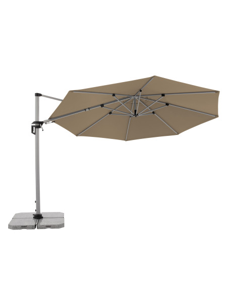 Zahradní slunečník Active 370 cm s boční tyčí | DOPPLER CZ
