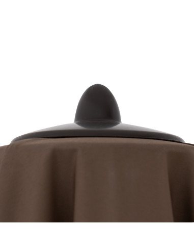 Zahradní slunečník Alu Wood 4x3m s boční tyčí | DOPPLER CZ