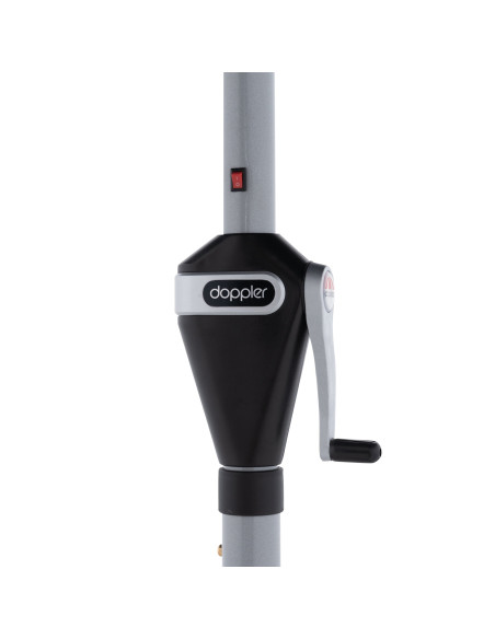 Active 3 m Zahradní slunečník s LED osvětlením | DOPPLER