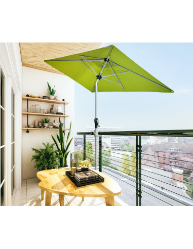 Active 210x140 cm Zahradní slunečník středový | DOPPLER CZ