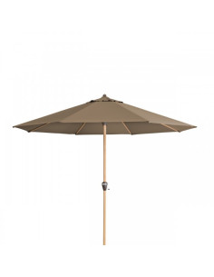 Alu Wood 3,5 m Zahradní slunečník středový | DOPPLER CZ