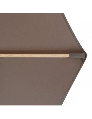 Alu Wood 3,5 m Zahradní slunečník středový | DOPPLER CZ