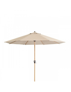 Alu Wood 3,5 m Zahradní slunečník středový | DOPPLER CZ 2