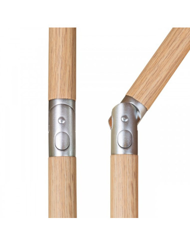 Alu Wood 3x2 m Zahradní slunečník středový | DOPPLER CZ