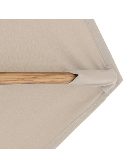 Zahradní slunečník Alu Wood 220 x 300 s boční tyčí | DOPPLER