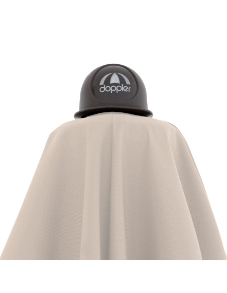 Zahradní slunečník Alu Wood 220 x 300 s boční tyčí | DOPPLER