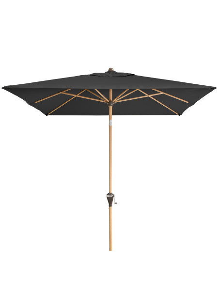 Alu Wood 210x140 cm Zahradní slunečník středový | DOPPLER CZ