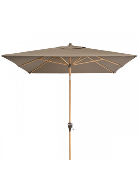 Alu Wood 210x140 cm Zahradní slunečník středový | DOPPLER CZ