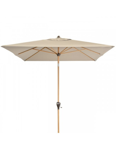 Alu Wood 210x140 cm Zahradní slunečník středový | DOPPLER CZ