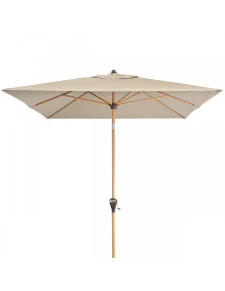 Alu Wood 210x140 cm Zahradní slunečník středový | DOPPLER CZ