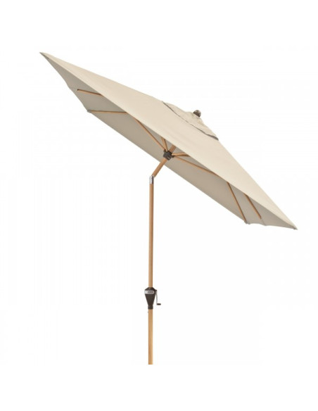 Alu Wood 210x140 cm Zahradní slunečník středový | DOPPLER CZ