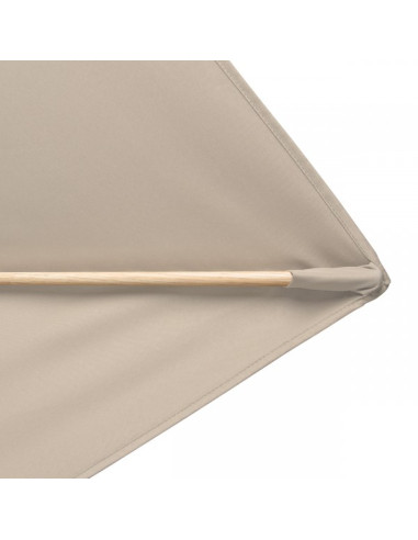 Alu Wood 210x140 cm Zahradní slunečník středový | DOPPLER CZ