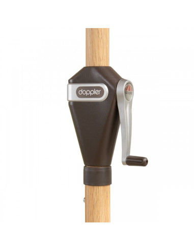 Alu Wood 210x140 cm Zahradní slunečník středový | DOPPLER CZ