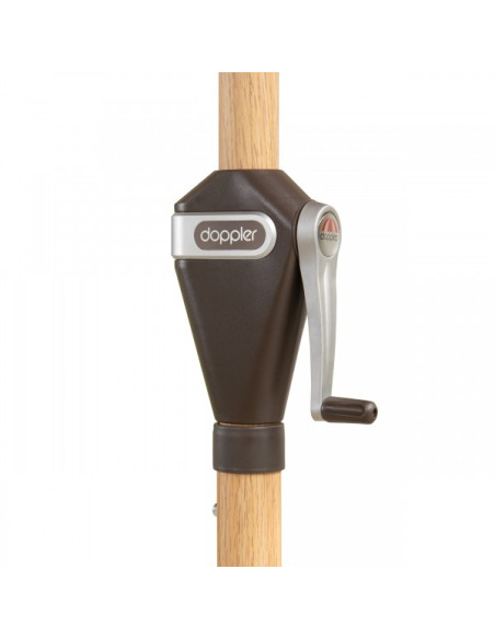 Alu Wood 210x140 cm Zahradní slunečník středový | DOPPLER CZ