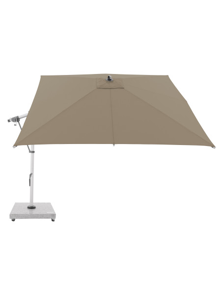 EXPERT 3 x 3 m Výkyvný slunečník s boční tyčí | DOPPLER CZ