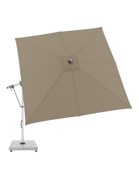 EXPERT 3 x 3 m Výkyvný slunečník s boční tyčí | DOPPLER CZ