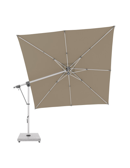 EXPERT 3 x 3 m Výkyvný slunečník s boční tyčí | DOPPLER CZ