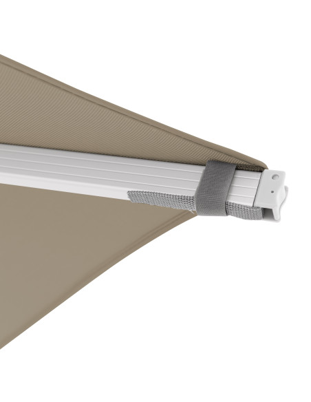 EXPERT 3 x 3 m Výkyvný slunečník s boční tyčí | DOPPLER CZ