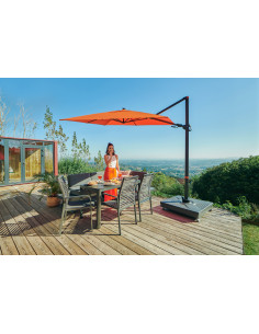 myZone 220 x 300 cm LED slunečník s boční tyčí | DOPPLER CZ 2