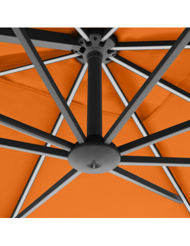 myZone 220 x 300 cm LED slunečník s boční tyčí | DOPPLER CZ