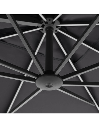 myZone 220 x 300 cm LED slunečník s boční tyčí | DOPPLER CZ