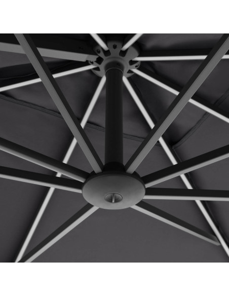 myZone 220 x 300 cm LED slunečník s boční tyčí | DOPPLER CZ