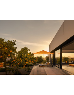 myZone 305 cm slunečník s naklápěním a klikou | DOPPLER CZ 2