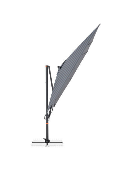 myZone 280 x 280 cm slunečník s boční tyčí | DOPPLER CZ