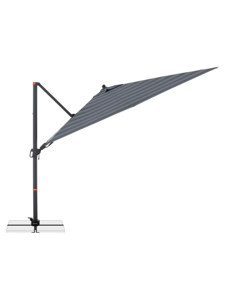myZone 280 x 280 cm slunečník s boční tyčí | DOPPLER CZ