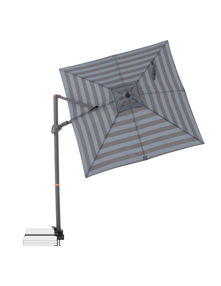 myZone 210 x 210 cm slunečník s boční tyčí | DOPPLER CZ