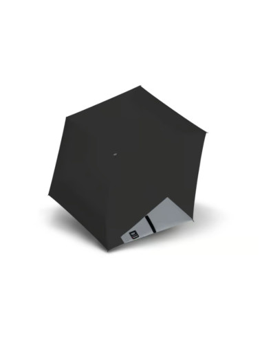Knirps MINI Duomatic Reflective Black  Plně automatický deštník | DOPPLER