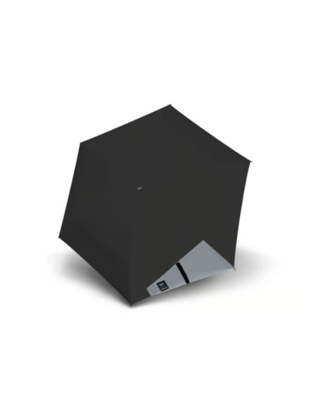 Knirps MINI Duomatic Reflective Black  Plně automatický deštník | DOPPLER