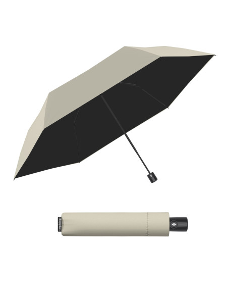 Zero Magic Sun Macadamia Beige/ Black | Automatický deštník | Doppler CZ