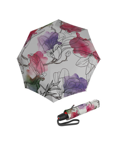 KNIRPS T.200 Medium Duomatic Iris Pink | Plně automatický deštník | Doppler