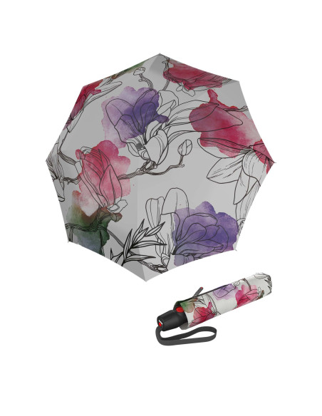 KNIRPS T.200 Medium Duomatic Iris Pink | Plně automatický deštník | Doppler