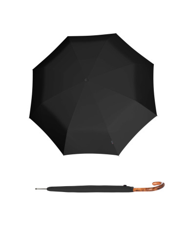Knirps T772 Long automatic Black| vystřelovací deštník | Doppler