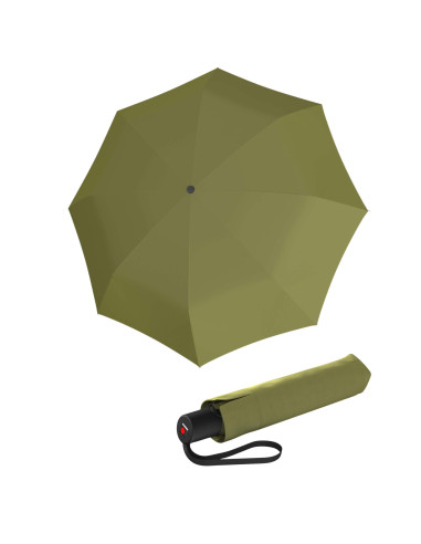 Knirps A 200 Medium Duomatic Olive - elegantní plnoautomatický deštník | Doppler CZ