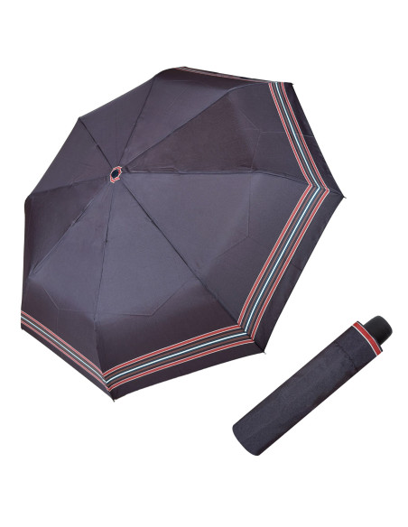 Hit Mini Stripe Brown| Dámský skládací deštník | Doppler CZ