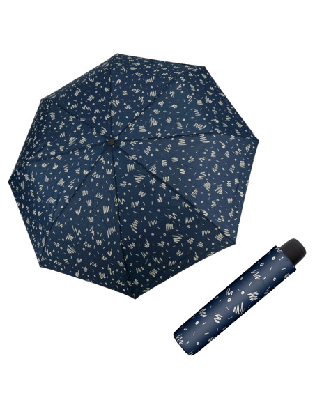 Hit Mini Deep Blue| Dámský skládací deštník | Doppler CZ