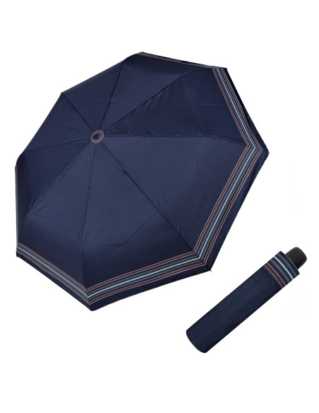 Hit Mini Stripe Blue| Dámský skládací deštník | Doppler CZ
