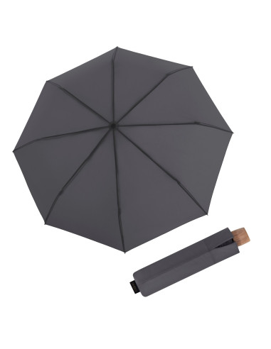 TIMBER MANUAL DARK GREY - skládací deštník | DOPPLER